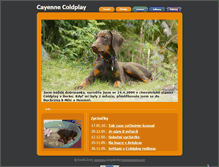 Tablet Screenshot of cayenne.svada.cz